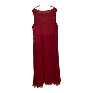 Ever pretty Round Neck Lace and Chiffon Size 26 Evening Prom Dresses